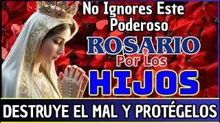 ROSARIO DE HOY  PARA PROTEGER A LOS HIJOS 🌹 #oracionporloshijos  #SALMO91 💖 DOMINGO 18 ENERO 2026