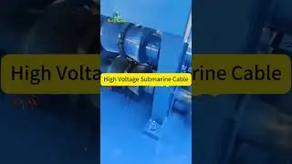 High Voltage Submarine Cable Separator Scrap Cable Wire Stripping Machine #shorts #recycle