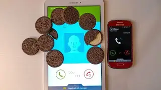 OREO Samasung Galaxy S 3 mini and Tab E incoming call