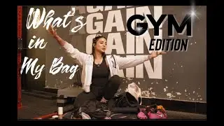 WHATS IN MY BAG?! 🏋🏻‍♀️GYM EDITION!