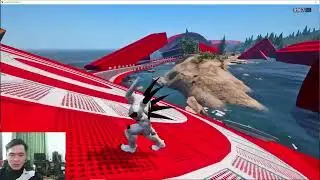 Omega Shenron challenges high speed boat driving part 2 in GTA 5