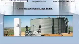 Water Storage Solutions - Storage Solutions, Bangalore, India