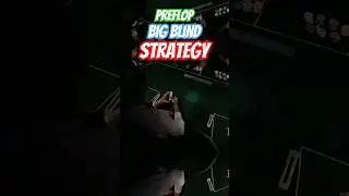 Big Blind Preflop Strategy! #poker #bigblindpoker #pokertips #pokerstrategy