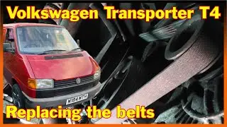 VW T4 power steering and alternator belts - 1.9D 1X engine