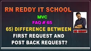 MVC FAQs#65 Difference between first request and post back request?