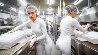 Giant Sanitary Pads Factory Exposed!
