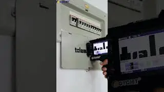 How to Print Special Text on the Coated Metal by CYCJET Portable Handheld Smart I Inkjet Printer
