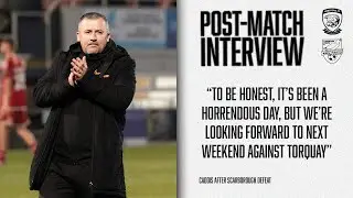 INTERVIEW | Caddis After Defeat to Scarborough
