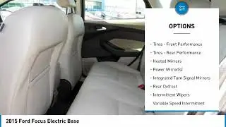 2015 Ford Focus Electric East Bridgewater NJ 116974A
