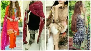 Latest Designer outstanding Stylish wear for girls Eid collection 2019