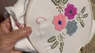 Sequins Work Embroidery 3 #sequinswork #embroidery