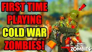 FIRST TIME PLAYING COLD WAR ZOMBIES! (DIE MASCHINE) w/Jeeper