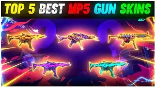 Top 05 Best Mp5 gun skin in free fire| Free fire ke 05 सबसे बढ़िया gun skin