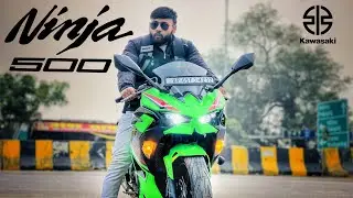 Kawasaki Ninja 500 Full Throttle | Gear Challenge | Pure Adrenaline 🚀🔥 | 