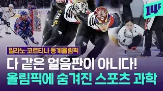 맞춤형 빙판에 숨겨진 비밀…’스피드·피겨 스케이팅, 쇼트트랙’ 같은 듯 다른 얼음판 / 14F