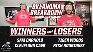 Winners & Losers: Sam Darnold, Tiger Woods, Cleveland Cavaliers, Southwest Airlines & Rich Rodriguez