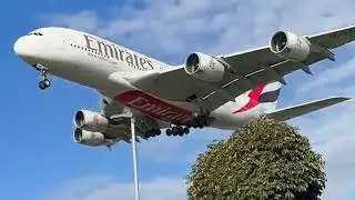 Aaj Ka Emirates Plane ✈️ | Today Emirates Flight HD Airport View