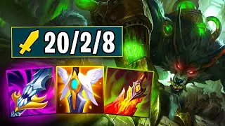 THE BEST WARWICK JUNGLE CARRY I'VE HAD THIS SEASON