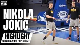 Nikola Jokic Works on Post-Moves, 3-Point Shot & Floater in Court Workout | Fanatics View 