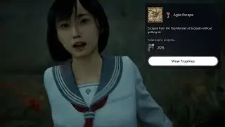 Agile Escape Trophy/Achievement - Escape from Fog Monster at Sugisato no damage | Silent Hill f