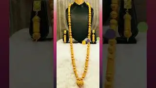 South Indian gold necklace set designs and collection for party wear