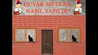 HIZLI DUVAR METRAJI NASIL YAPILIR? (1) #metraj #keşif