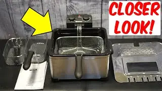 COSTWAY Deep Fryer with Basket Review (Link Below 👇)