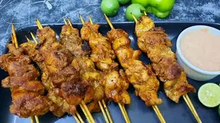 Turkish Chicken Kebab / Kabab/ Kebabs Recipe Without Grill & Oven / Naimah's Kitchen