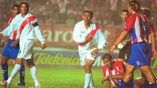 Futbol en Am&eacute;rica: Per&uacute; 4 vs Paraguay 1: Eliminatorias Mundial 2006  (video mejorado con IA)