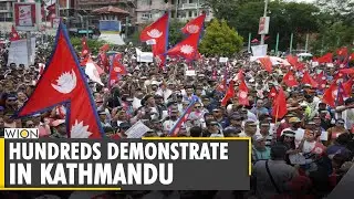 Nepal: Hundreds protest again in support of monarchy | South-Asia | WION News | Latest World News