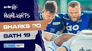 MATCH HIGHLIGHTS - Sale Sharks 20 Bath Rugby 19