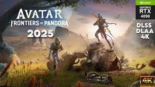 Avatar Frontiers 4K 120FPS RTX 4090 Benchmark | DLSS vs DLAA