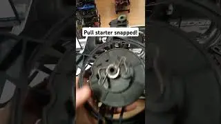 Atom 80 pull start repair #paramotor #ultralight #aviation