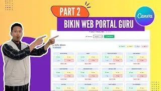 Canva AI Membuat Absen Siswa di Portal Guru (Part 2)