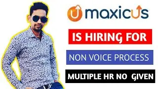 Jobs in Maxicus Kolkata For Freshers || Jobs in Maxicus Kolkata Salary || Maxicus Salary For Fresher