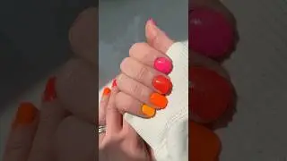 AT HOME DIP NAIL MANICURE | Sassy Saints Nail kit | Summer bright neons #dippowdermanicure