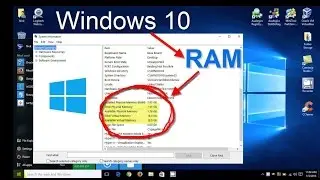 Windows 10 &mdash; Как проверить оперативную память &mdash; Характеристики системы &mdash; Бесплатно и просто