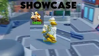 Showcase golden chief drillman [Skibidi Tower Defense]