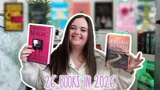 26 книг, которые я хочу прочитать в 2026 году 📚