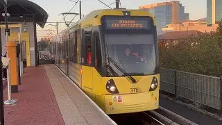 Tram-Spotting At Pomona (7/11/25) | Manchester MetroLink (4K)