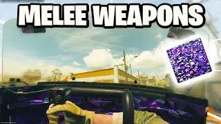 Polyatomic Camo Riot Shield and Combat Knife | Kills from Behind Challenge