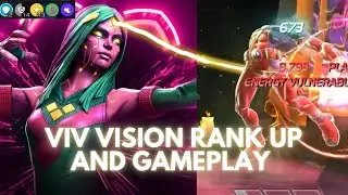 VIV VISION RANK UP AND GAMEPLAY- BATTLEGROUNDS SEASON 11 MVP - MCOC