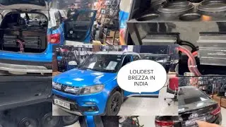 The Loudest Breeza In India 🔊 2 15’ LBM Mk3 10000 Rms With 5 seat 🌪️ Aura dsp laga dia output 🔥