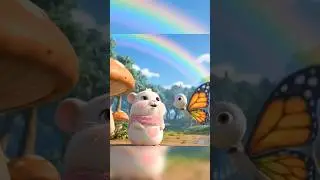 Milo and the Magical Floating Leaf 🐹✨ | Cute Cartoon Short for Kids
