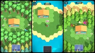 Merge Lumberjack Mobile Game | Gameplay Android