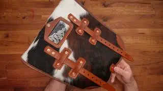 How To Make Vintage Military Backpack   DXF and PDF File