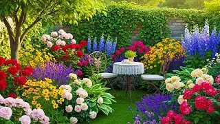 Best Peaceful Garden Sanctuary 🌿 Relaxing Music to Remove Stress & Negative Energy