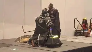Shogun Vader proposes to Empress Vader at Dragon Con 2025