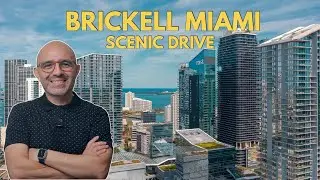 4K Scenic Driving Tour of Brickell Miami 2025