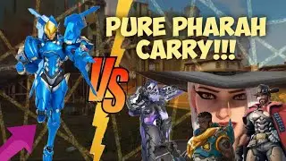 DOMINATE hitscans on THEIR MAP with Pharah!! Season 8 Overwatch2 Junkertown ranked gameplay!